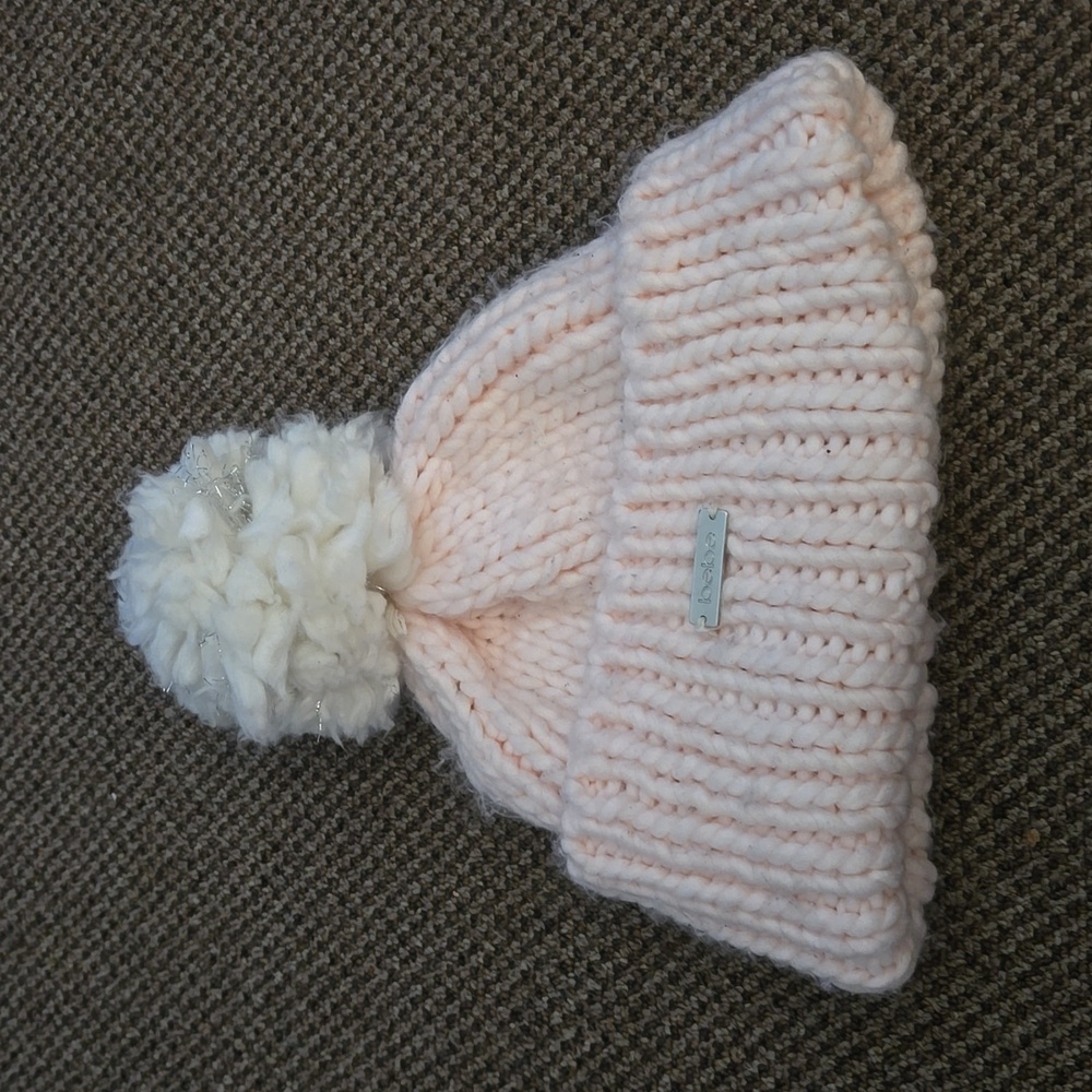 Girls BEBE Pompom Hat